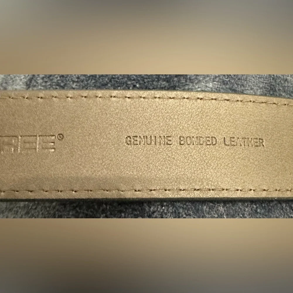 RealTree Brown Camouflage Leather Belt size 2x 46-46 (1st notch to last 44-50”)